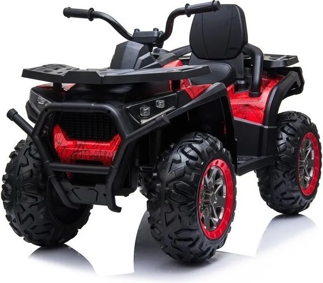 LEAN CARS Elektrická štvorkolka XMX607 červená lakovaná Spider