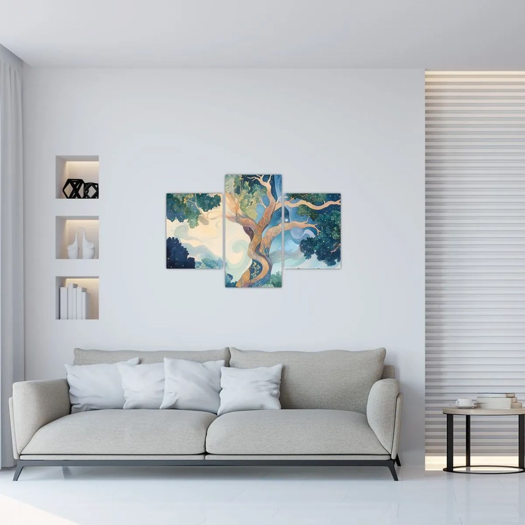 Obraz – Vesmírny strom (90x60 cm)