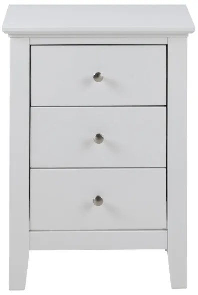 Nočný stolík LARA biela