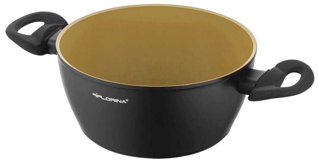 Florina Hliníkový hrniec s pokrievkou AmVegan by Mateusz Gessler, 20 cm, 2,1 l, pr. 20 cm