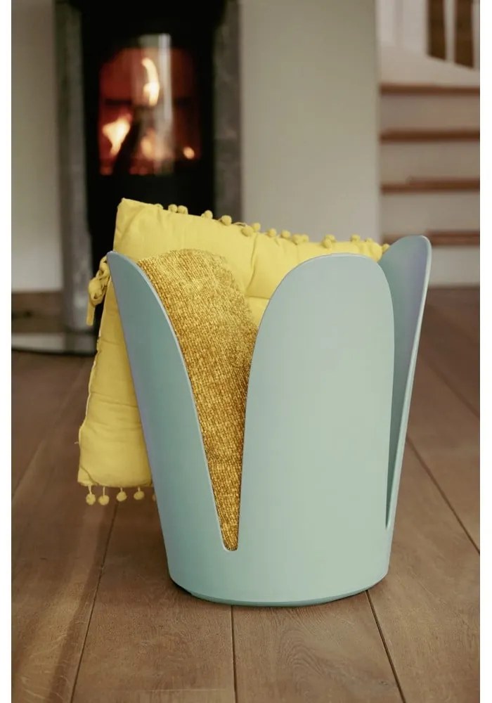 Šalviová zelená plastová stohovateľná stolička Comiso – Wenko