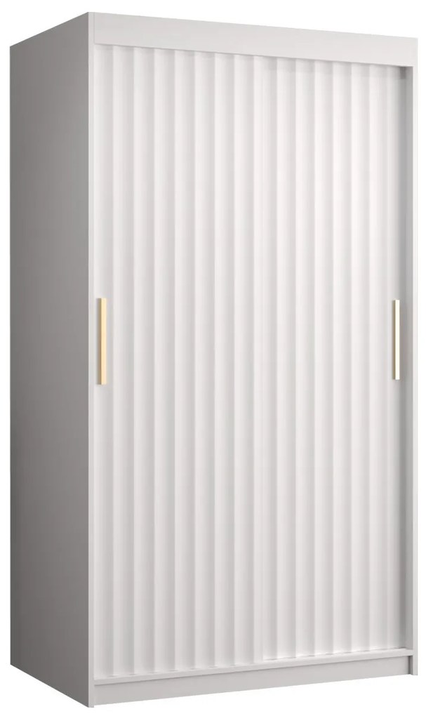 Šatník Towiro Wave 1 100, Farby: čierna