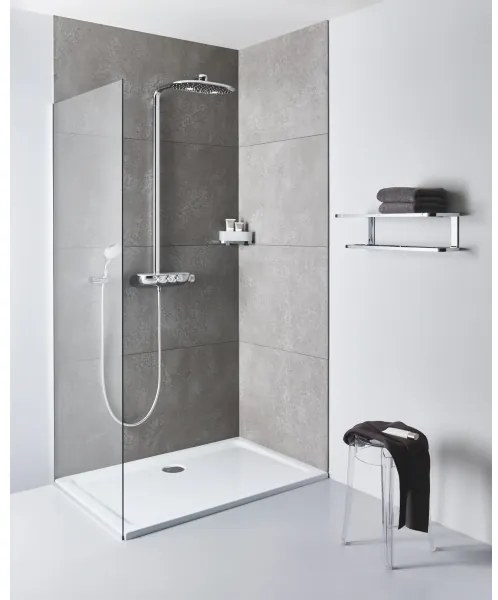 GROHE 41038000 - Rohová sprchová vanička SELECTION lesklý chróm