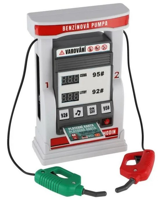 Teddies Čerpacia stanica so zvukom a svetlom, 17 x 23 x 6 cm