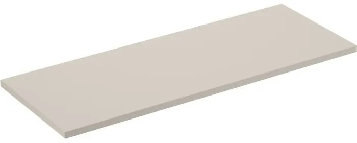 Závesná skrinka Bella Cashmere Nika s doskou a umývadlom 140 cm kašmírová