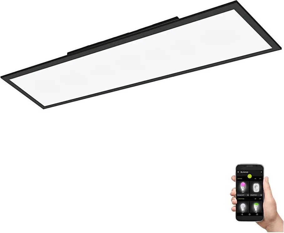 Eglo 900053 - LED Stmievateľné stropné svietidlo SALOBRENA-Z LED/33,5W/230V čierna