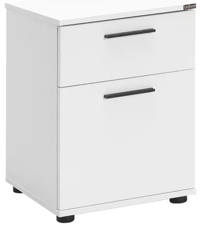 Nočný stolík 57x40 cm biela