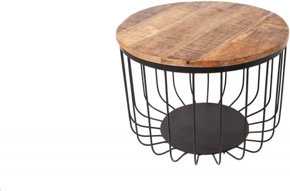 Konferenčný stolík Factory Loft 56cm prírodná mango