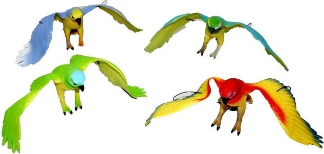 RAPPA Papagáje 4 druhy 34cm