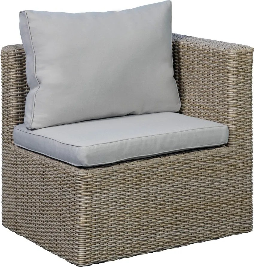 Záhradná lounge súprava pre 2 v béžovej a svetlohnedej farbe Modular – Unique Furniture