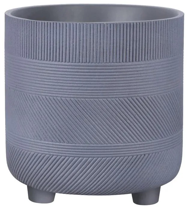 Kvetináč LC5006  sivá 16x17,7 cm