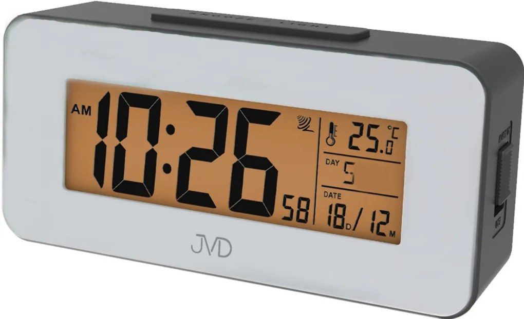 Rádiom riadený budík JVD RB9334.2