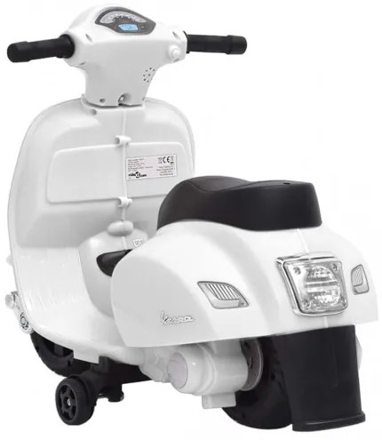 vidaXL Elektrický scooter Vespa GTS300 biely-