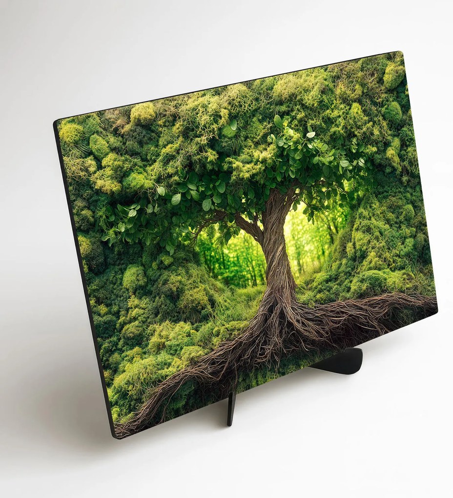 DUBLEZ | Zelený obraz stromu života - Gaia