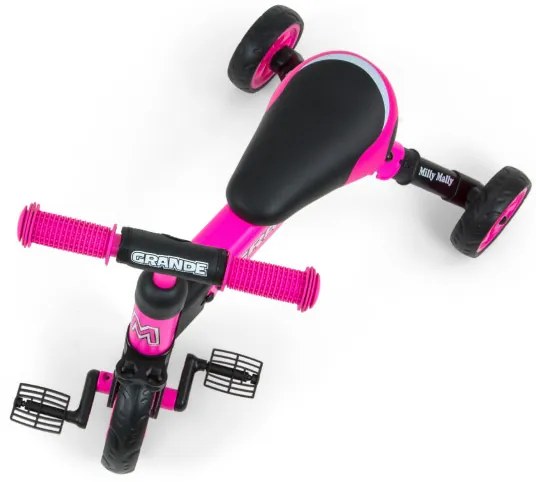 Odrážadlo 2v1 Grande ružové