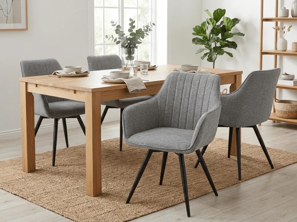 Jedálenská stolička BALLO BREGO sivé