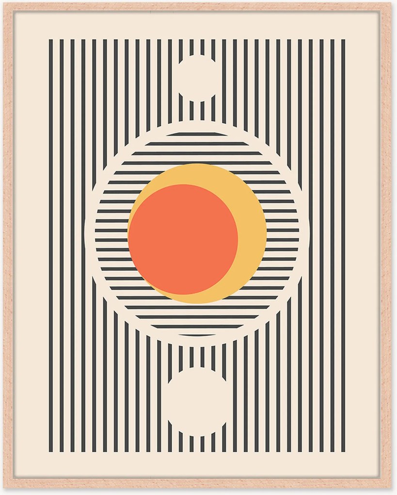 Nástenná dekorácia v ráme Creative Bauhaus