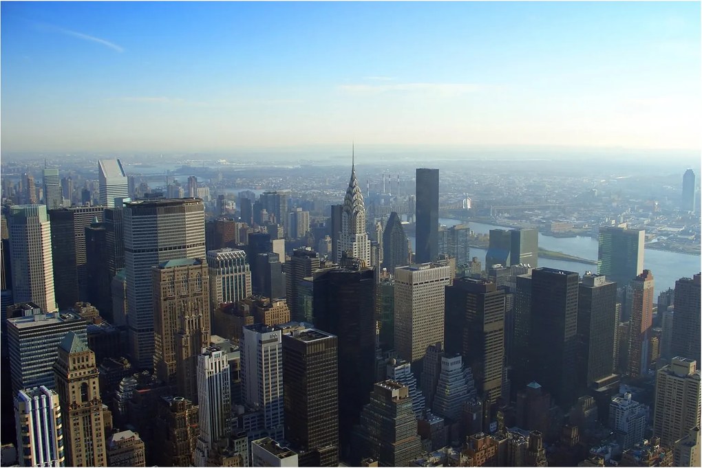 Obraz - Manhatten vo dne (90x60 cm)