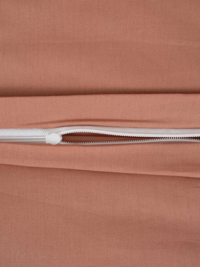 Bavlnená obliečka na vankúšik Renforcé 40 × 40 cm – Jasmine terakota