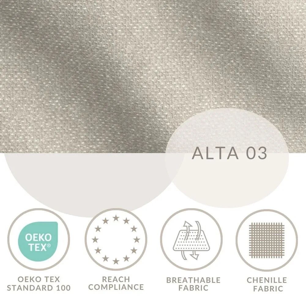 Béžová boxspring posteľ s úložným priestorom 200x200 cm Blend – Maison de Rêve