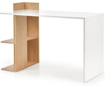 Písací stôl COZYRA dub/biela