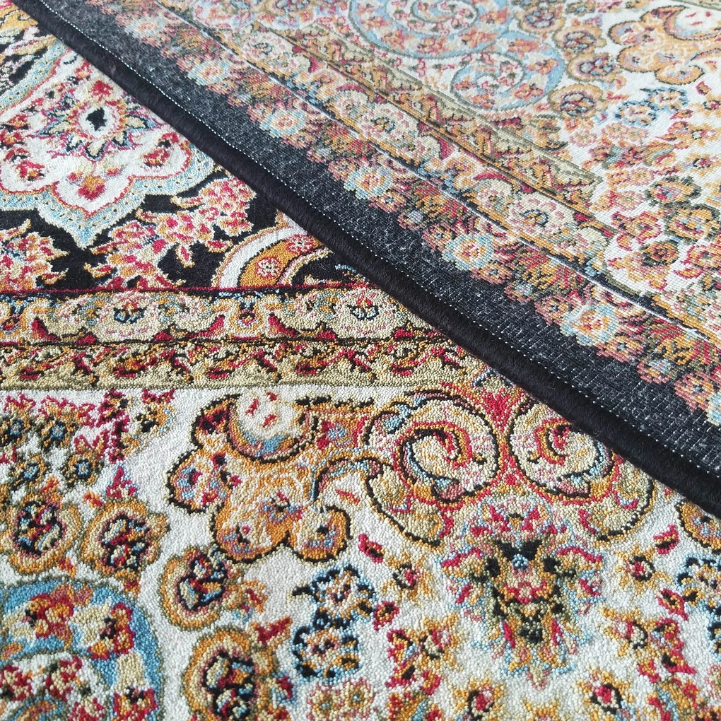 DY Prémiový koberec s exkluzívnym vzorom Pers 07 - modrá Rozmer: 200x300 cm