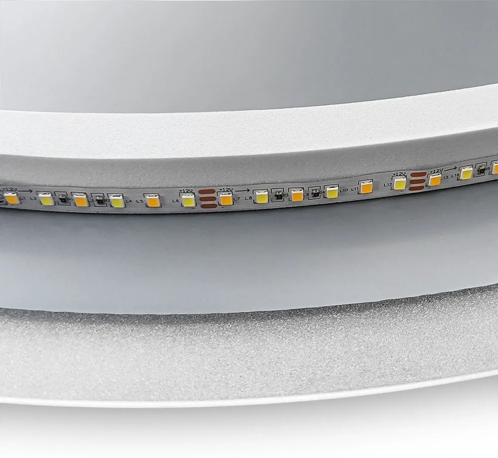 Tutumi Tutumi, okrúhle LED kúpeľňové zrkadlo 90cm FFJ90, HOM-04400