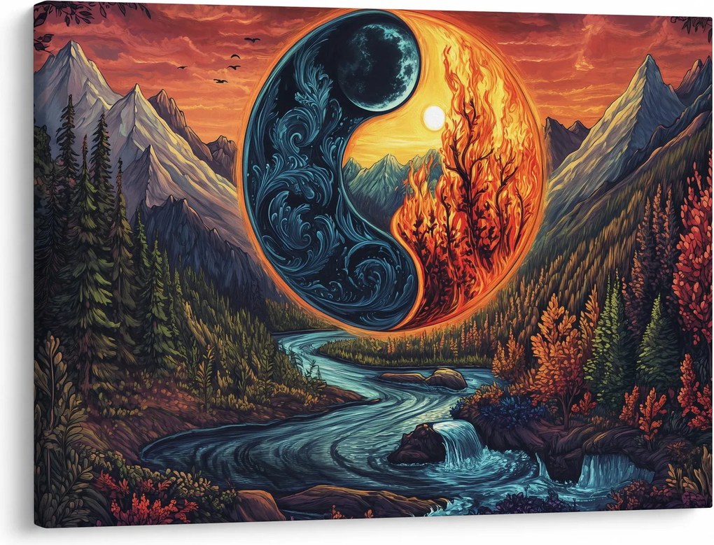 Obraz - Živly (70x50 cm)