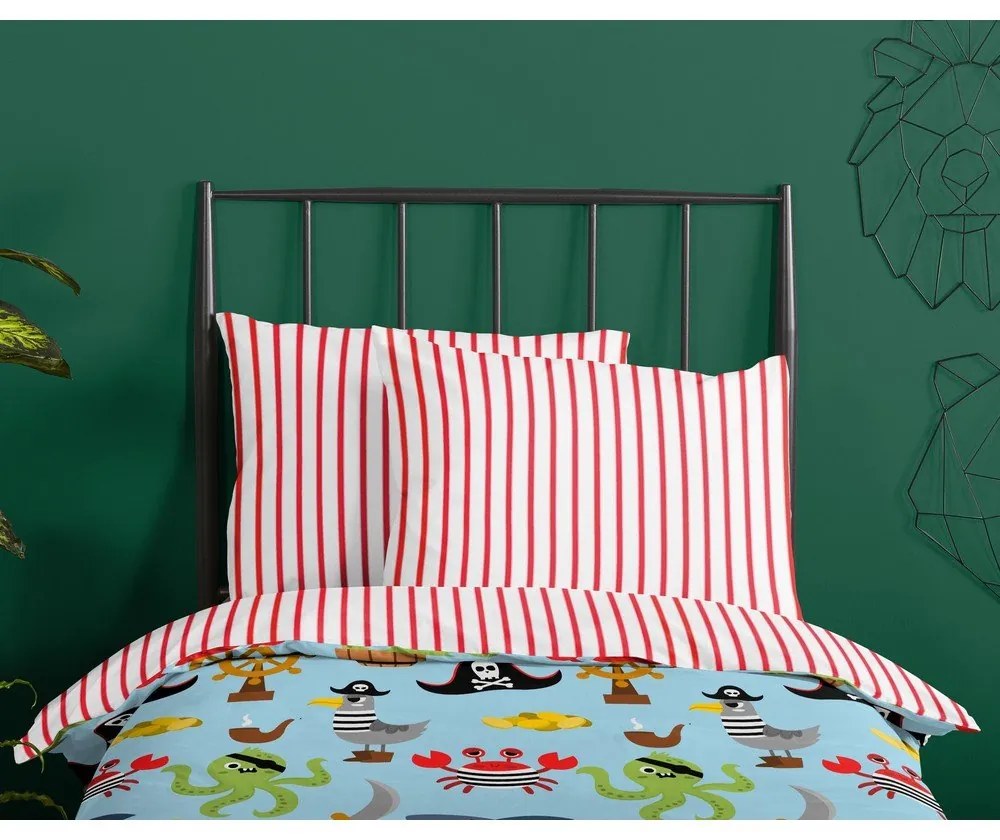 Bavlnené detské obliečky na jednolôžko 140x200 cm Caribbean – Good Morning