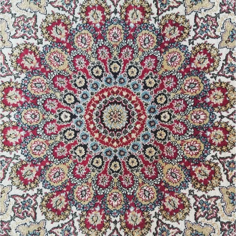 DY Prémiový koberec s exkluzívnym vzorom Pers 02 - červená Rozmer: 150x230 cm