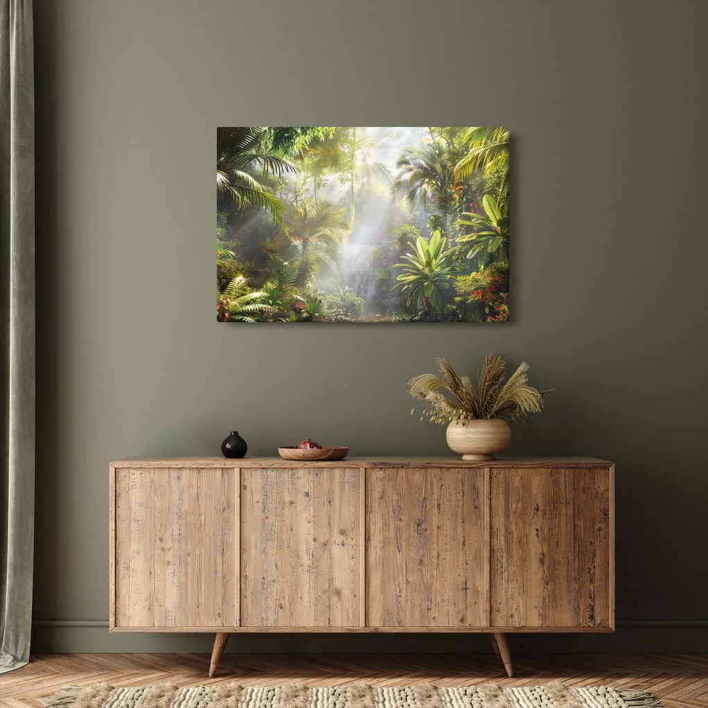 Obraz - Tropický dažďový prales (90x60 cm)