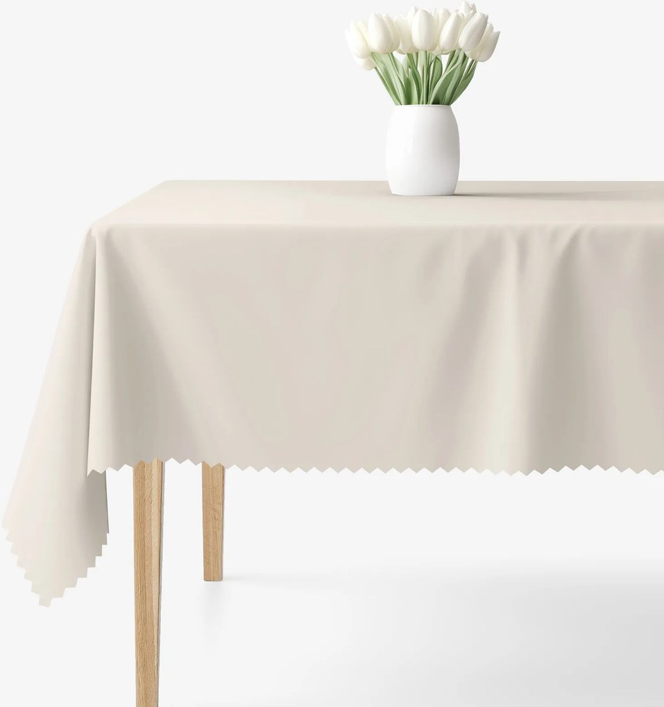 Goldea hranatý teflónový obrus - prírodný 80 x 80 cm