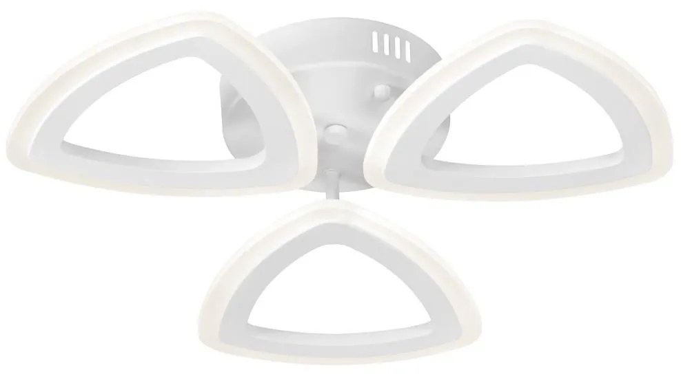 Prisadený luster 3xLED/16W/230V biela