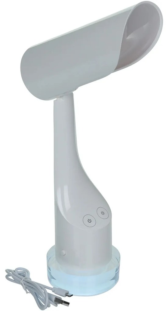 Retlux RTL 205 Stolová LED lampa s ambientným podsvietením biela, 5 W