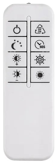 Rabalux 71282-LED Stmievateľné stropné svietidlo ZOFRAEL 34W/230V 3000-6500K pr.51cm+DO