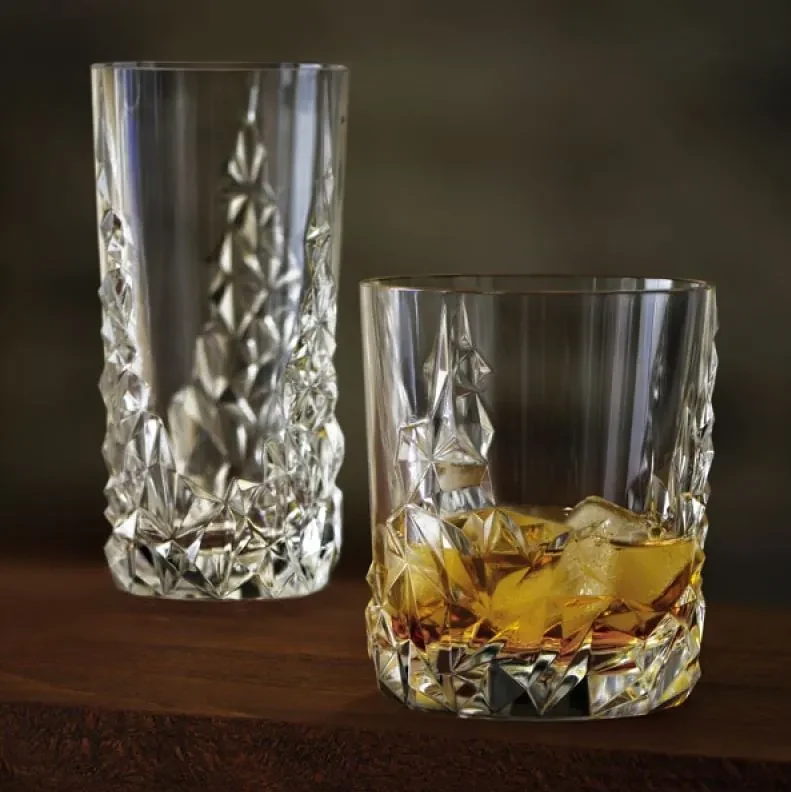 Nachtmann whisky set Sculpture 1+2