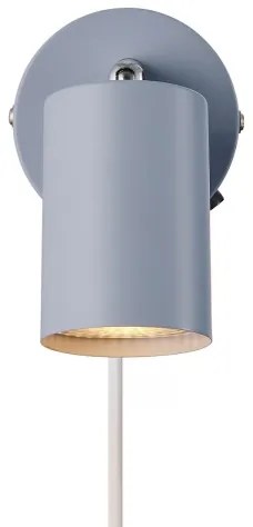 Nordlux - Nástenné bodové svietidlo EXPLORE 1xGU10/7W/230V modrá