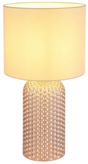 Globo 21735CH - Stolná lampa SOFIA 1xE27/60W/230V béžová