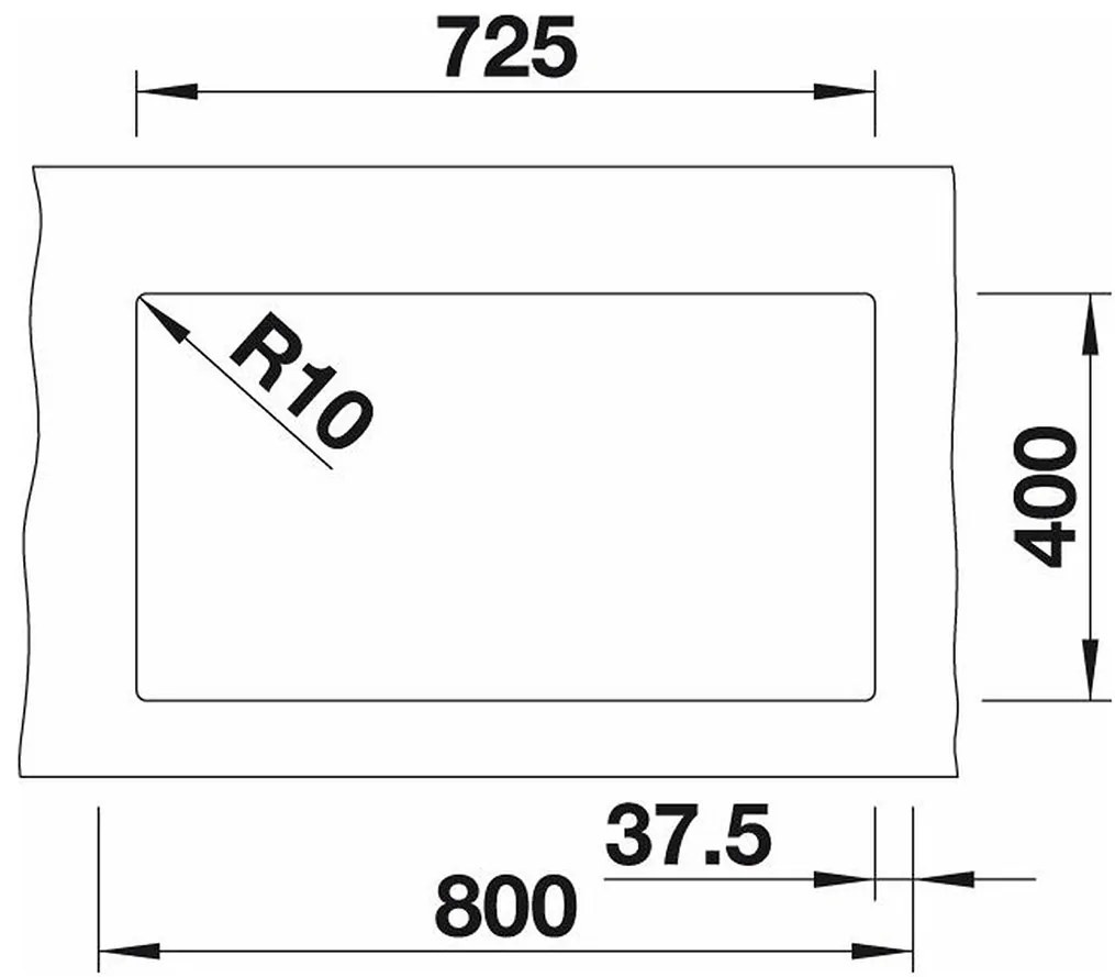 BLANCO SUBLINE 350/350 U InFino Silgranit čierna bez tiahla 525987