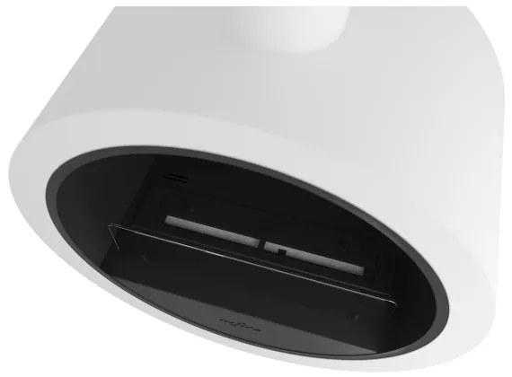 InFire - Závesný BIO krb pr. 70 cm 3kW biela