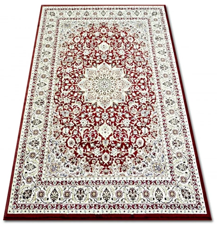 Luxusný kusový koberec akryl Fabian bordó, Velikosti 80x150cm