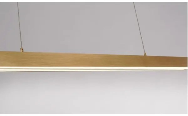 Paul Neuhaus 2568-60 - LED Stmievateľný luster na lanku ADRIANA LED/14W/230V mosadz