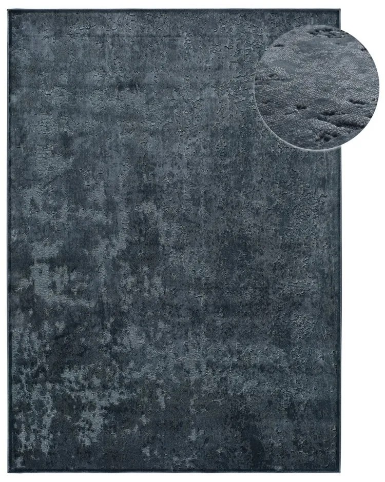 Modrý koberec z viskózy Universal Margot Azul, 200 x 300 cm