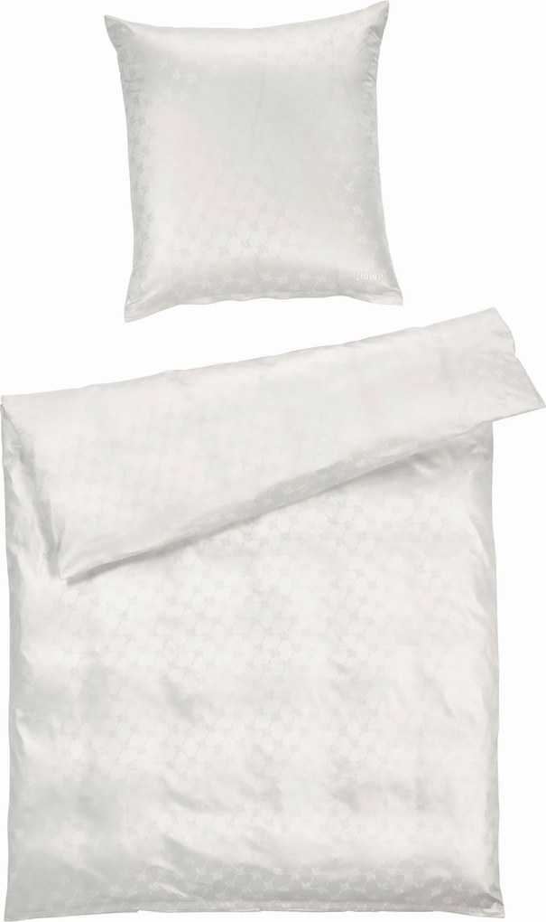XXXLutz POSTEĽNÁ BIELIZEŇ satén biela 155/220 cm Joop! - Online Only bytové doplnky - 004977096206