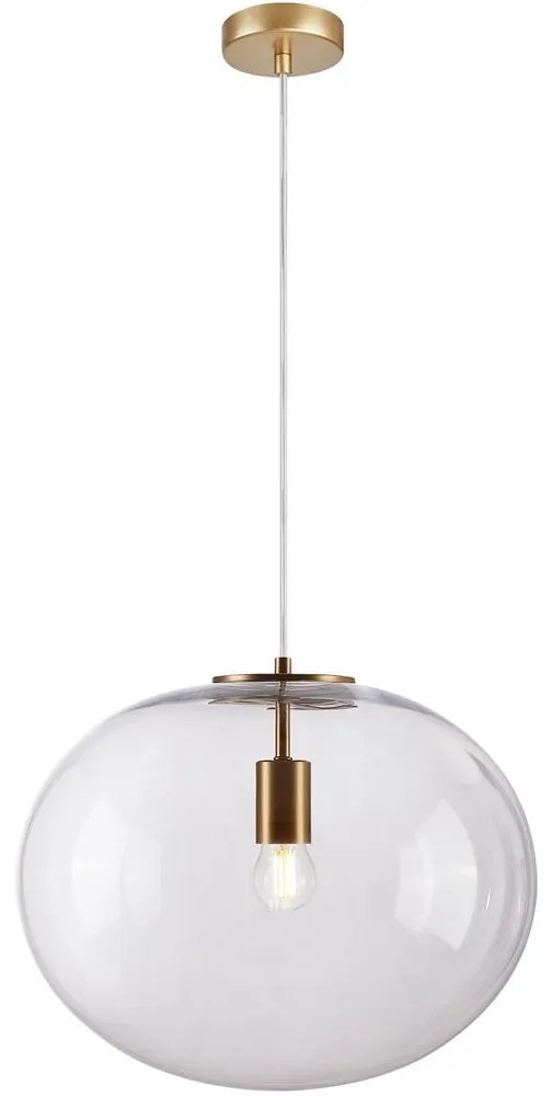 Luster na lanku CAMPANIA 1xE27/60W/230V zlatá