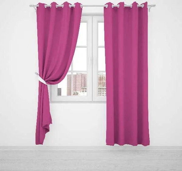 Zatemňovací záves DOLCE 140x250 cm - tmavo ružový