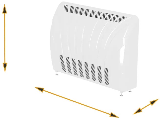 Odvlhčovač s Plastovým Krytom Microwell DRY 800 Wave 90m²