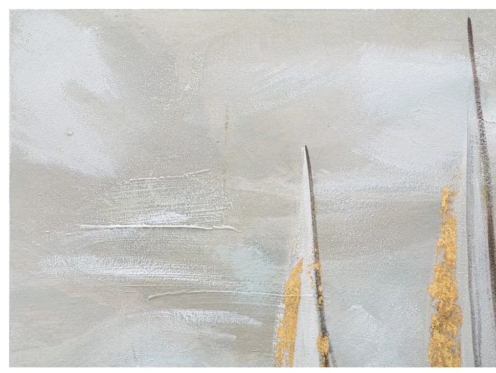 Obraz 100x80 cm Gold Boat - Mauro Ferretti