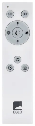 Eglo 97778 - LED Stmievateľné stropné svietidlo ROMAO 3 LED/40W/230V