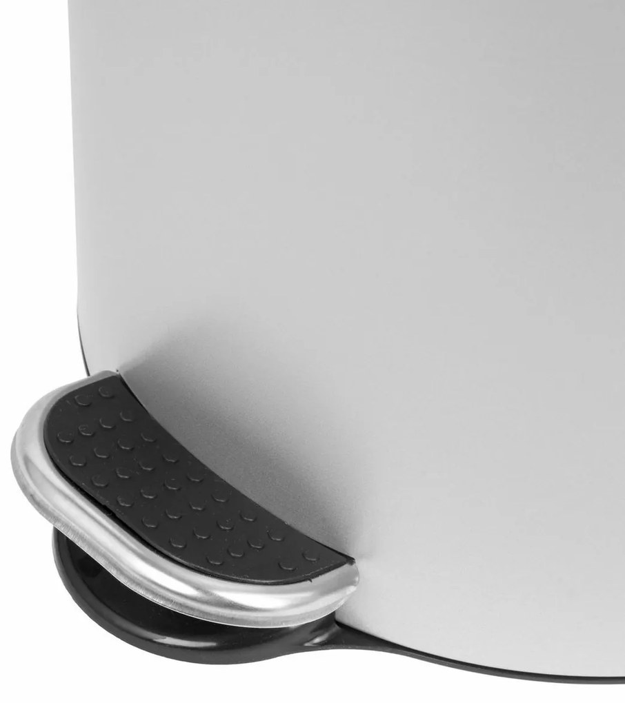 Alda Pedálový odpadkový kôš Freedom Fresh 30 l, sivá, 30 l